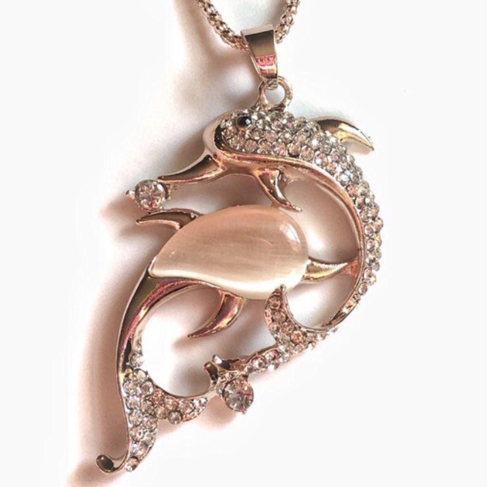 Dolphin Necklace - Picture 1 of 7
